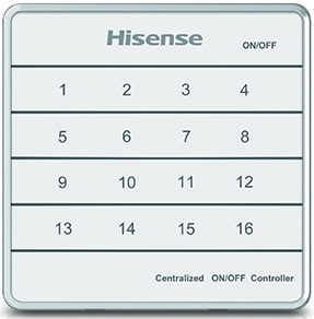 Hisense Centralized Controls 3