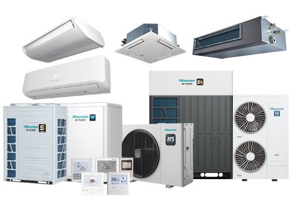 Hisense AC system in Pakistan