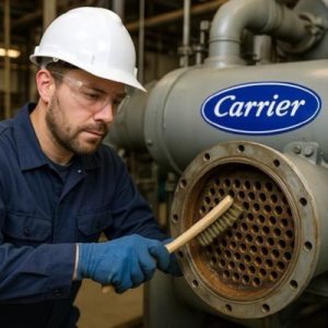 Chiller Descaling with Brushing